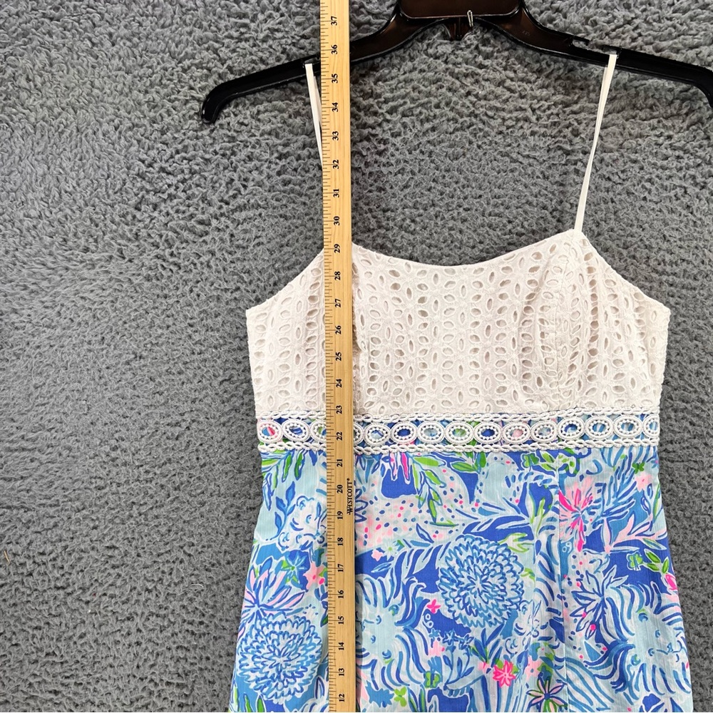 Lilly Pulitzer Coastal Blue Lion Sundress - Picture 5 of 13